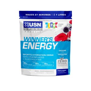 USN Winner's EnerG Bag Exotic Berry Energy Drink - 500g