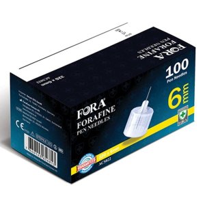 Fora - fine Pen Needles 32Gx6mm 100's