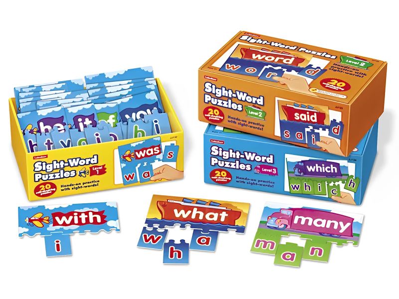 Sight Word Puzzle - Complete Set Grade. 1-3