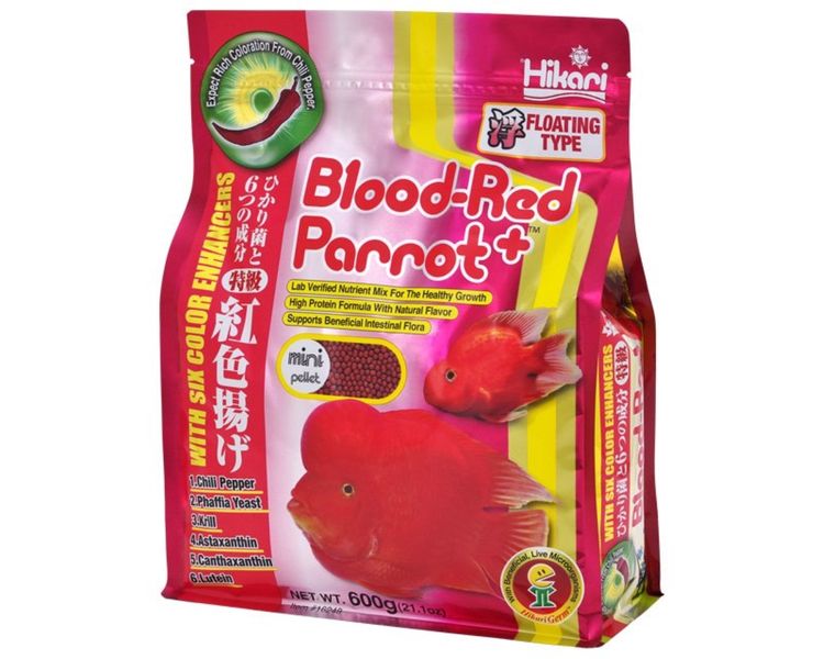 Hikari Blood Red Parrot Mini+ - 600g