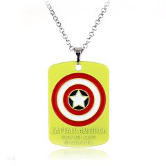Superhero Comic Charm Necklace