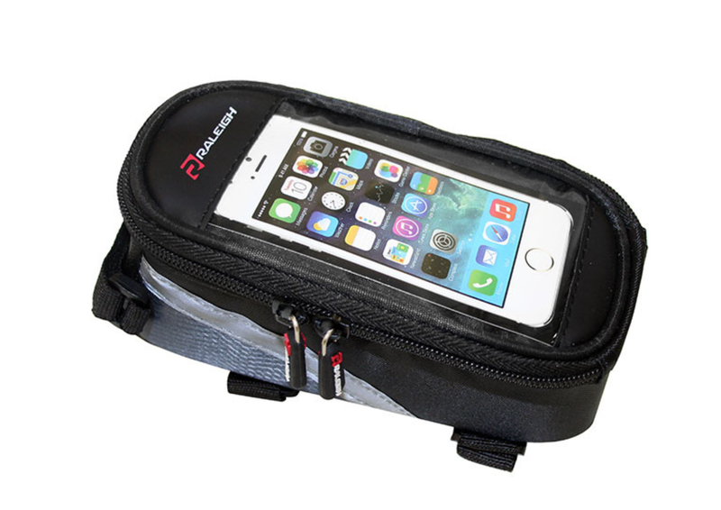 Raleigh Smartphone Handlebar Bag | Touchscreen Front Pouch for Bikes