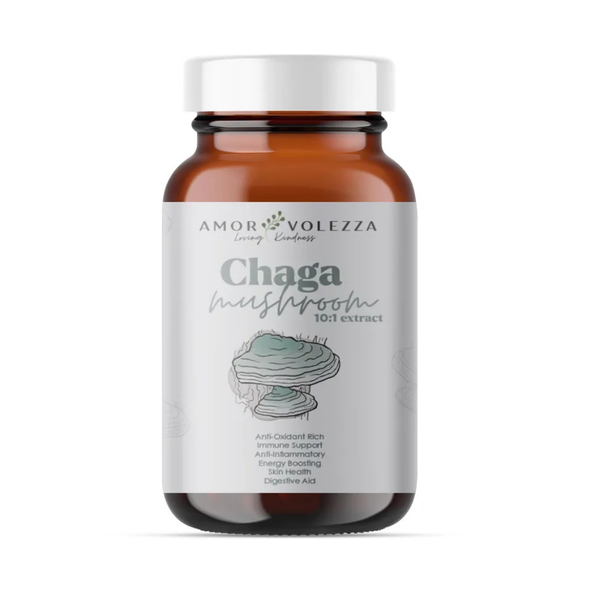 Chaga Mushroom 10:1 120 Capsules
