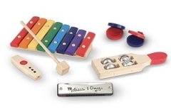 Melissa &amp; Doug Wooden Beginner Band Set
