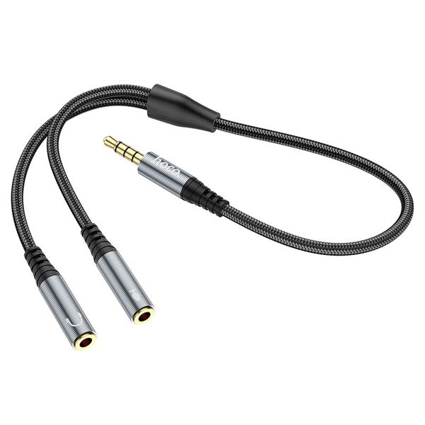 2 in 1 -3.5mm Audio Splitter Adapter Male to Dual Female Cable -HOCO UPA21