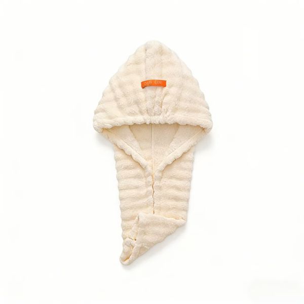Quick Dry Microfiber Hair Drying Cap - Ultra Absorbent Large Turban Wrap