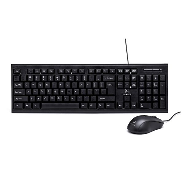 Novaro Wired Keyboard and Mouse Combo