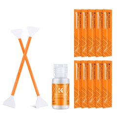 K&amp;F 10 Swab 24mm D-Head CMOS F-Frame Camera Sensor Cleaning Kit 20ml Fluid