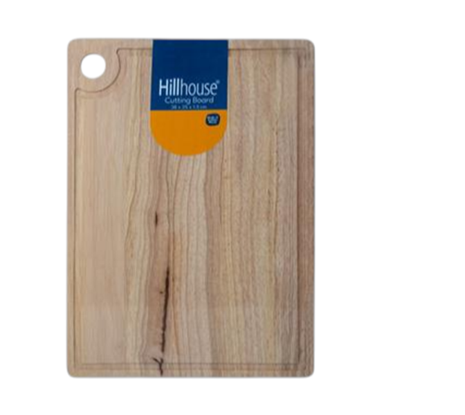 Hillhouse - Wooden Cutting Board (38 x 25x1.5cm)