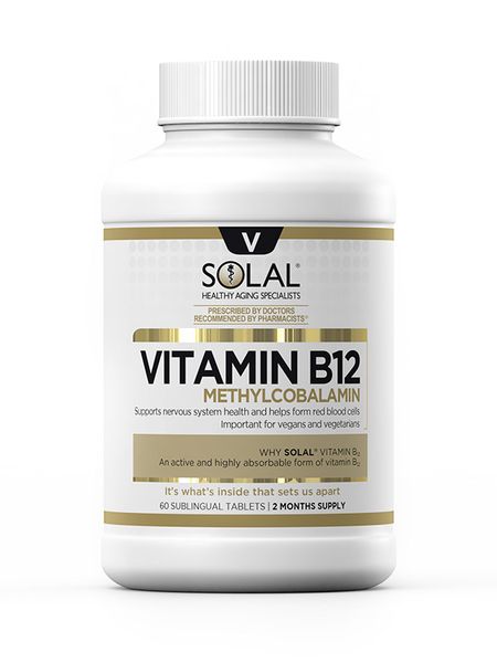 Solal Vitamin B12 (Methylcobalamin) Tablets