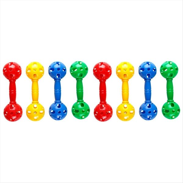 8 Pcs Sound Hollow Dumbbell Barbell Fitness Exercise Equipment