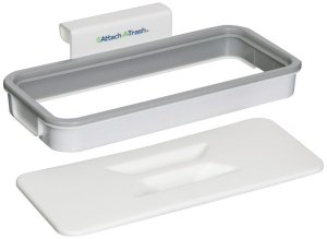 Attach-A-Trash The Hanging Trash Bag Holder - White