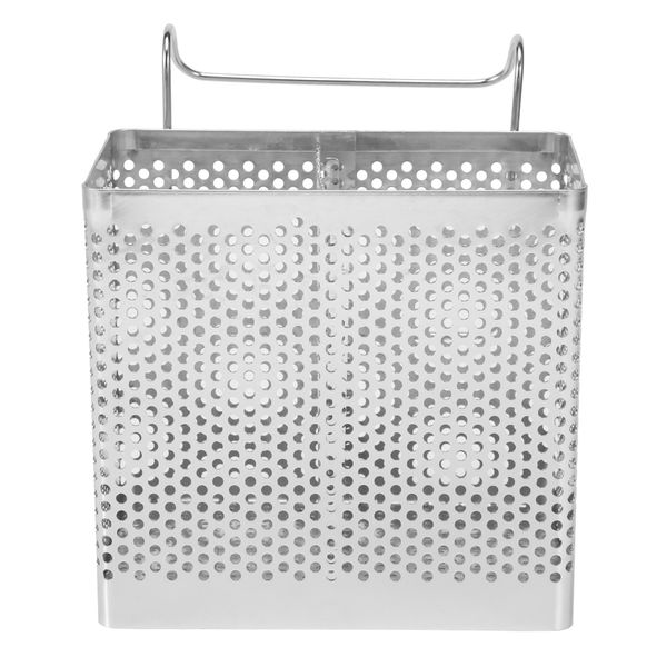 Stainless Steel Tableware Drainer with Hooks Kitchen Utensil(A)