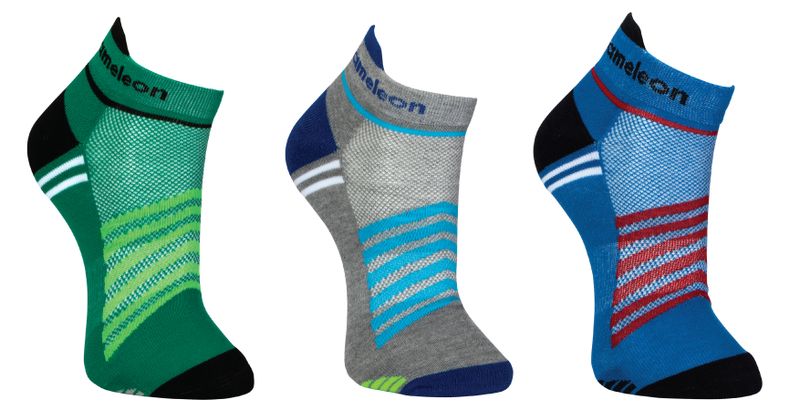 Running Comfort Rapid No Show Socks - Men's 3Pack