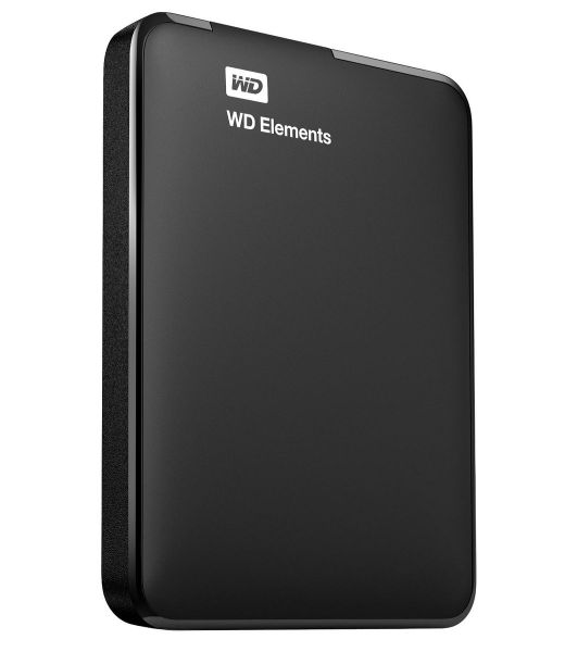 WD Elements 2.5inch Portable 1TB Drive - Black