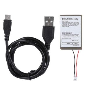 Battery Pack Replacement for PS4, 2000mA Rechargeable PS4 Game Controller
