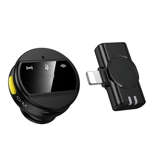 Magnetic &amp; Clip-Style iPhone Wireless Mic High-Definition Omni Pickup PLB
