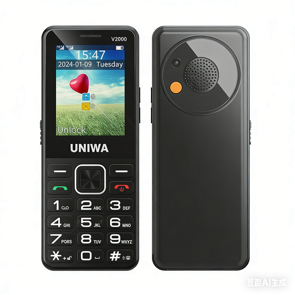 4G Dual-Card SOS Senior Mobile Phone With Loud Volume, Ultra-Long Standby