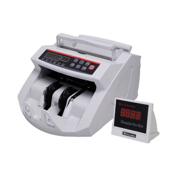 Money Bill Counter with Counterfeit Detector