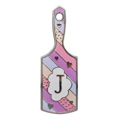 Girl's Personalised Hairbrush - J