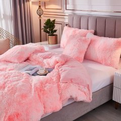 Fluffy Comforter - Pink Mix