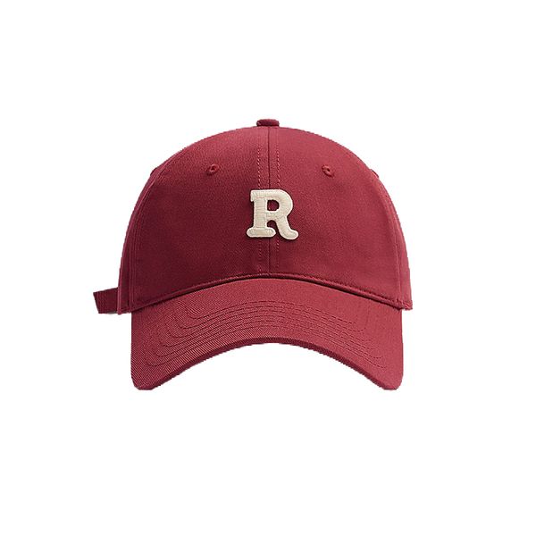 R Logo Versatile Baseball Cap - Red