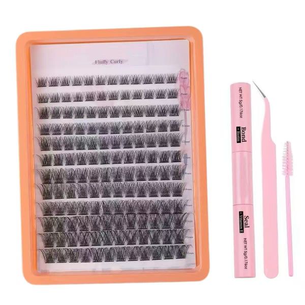 DIY Eyelash Extensions 8-16mm Mixed With 144 Lash Clusters