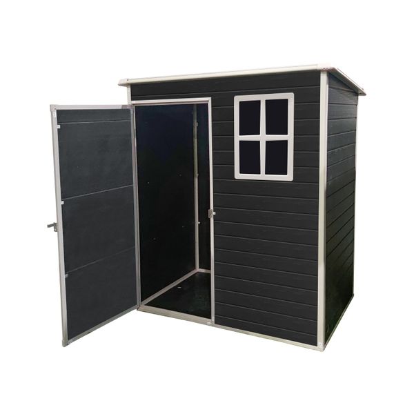 Modern &amp; Durable Weather-Proof Storage Shed - 0.9m x 1.5m - 3ft x 5ft