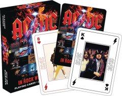 Themed AC/DC In Rock We Trust Playing Cards