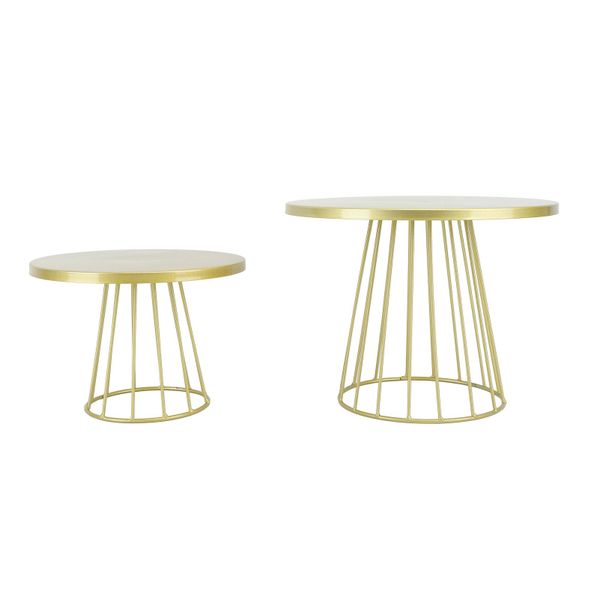 Round Iron Cake Stand - Multifunctional For Weddings/Birthdays