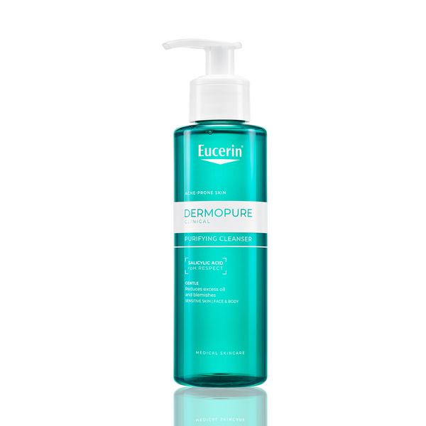 Eucerin DERMOPURE CLINICAL Purifying Cleansing Gel, 400ml