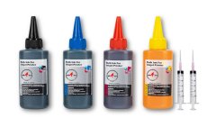 MR A TECH Refill Ink Bottle Compatible with Epson T6641,T6642,T6643,T6644