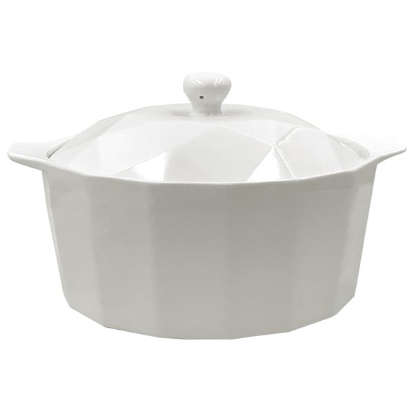 Ceramic Baking Casserole Dish Oven Safe with Lid - 11.5 inch