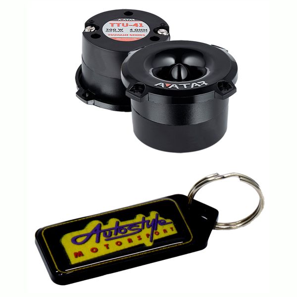 Deaf Bonce TTU-41 Avatar Pro 150rms High Frequency Tweeters &amp; Key Holder