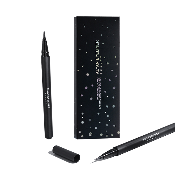 2-Pack Eyeliner Pen Quick Drying Long Inner Eye Brightening Pen Eye Definer