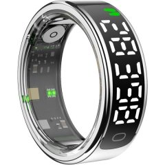 Color DigitalDisplay Smart Ring for Health FitnessTracker Ring Blood Oxygen