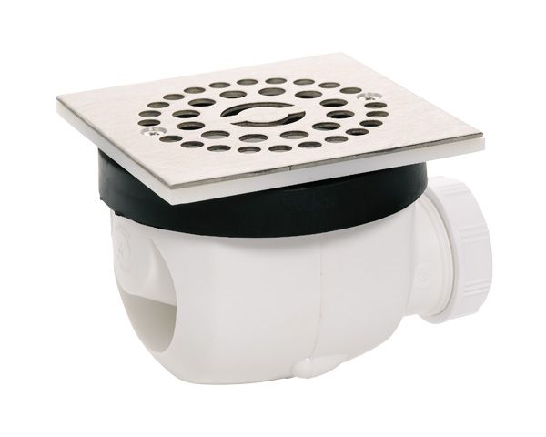 Wirquin Stainless Steel Shower Waste Trap - 90mm