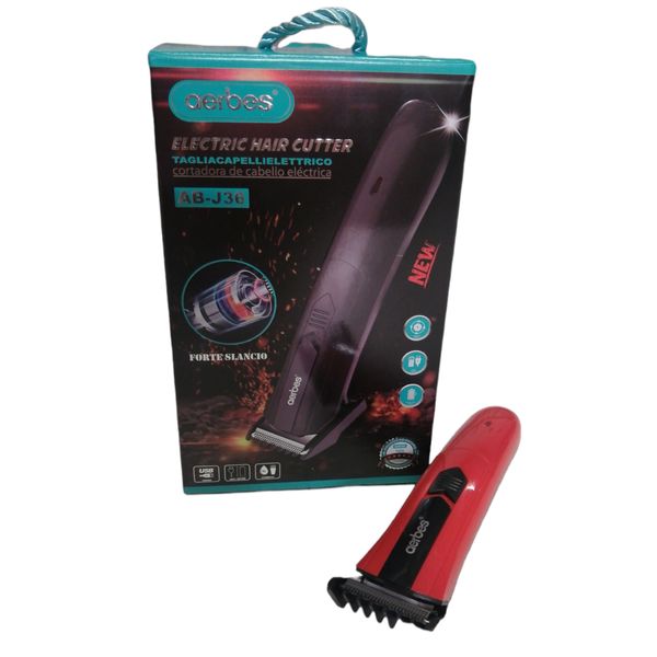 AB-J36 Professional Hair &amp; Beard Clippers - Electric Charger - Hair Trimmer