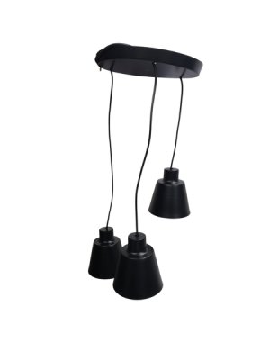 3 Hanging Pendant lights. Interior decoration modern and stylish lights.