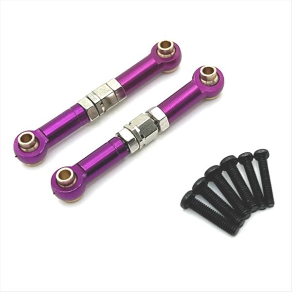 Steering Link Rod Linkage for Mjx 1/14 Rc Car Upgrade Parts Purple