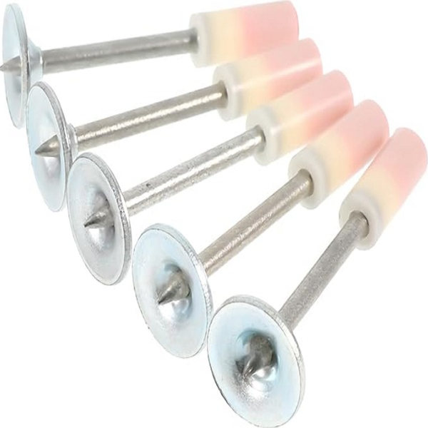 100 Pieces Round Head Integrated Steel Nails - Durable Fasteners