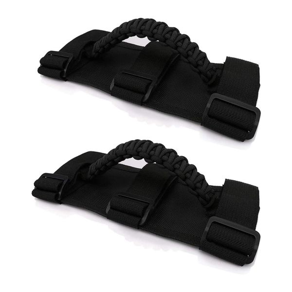 Roll Bar Grab Handles Grip Handle for Wrangler Yj Tj Compatible with Jeep