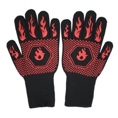 Pruchef - Cut &amp; Extreme Heat Resistant Braai Cooking Silicone Gloves