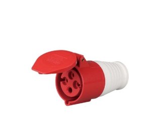 Industrial Connector Waterproof Aviation Connector 32A,4 Pin,3P+E,415V, IP67