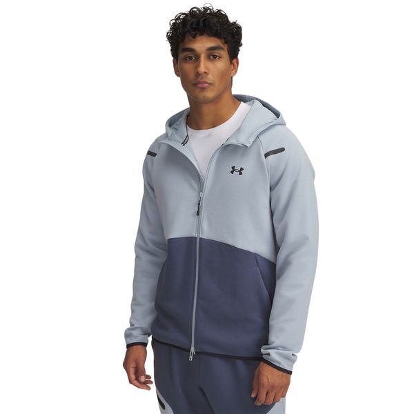 Under Armour Men's Unstoppable Fleece Full-Zip Training Hoodie - Blue