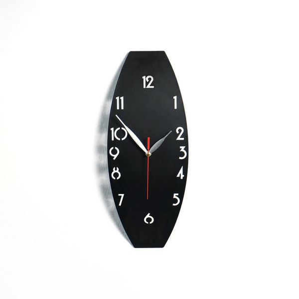 3D Minimalist Metal Clock: Contemporary Wall Art for Modern Homes