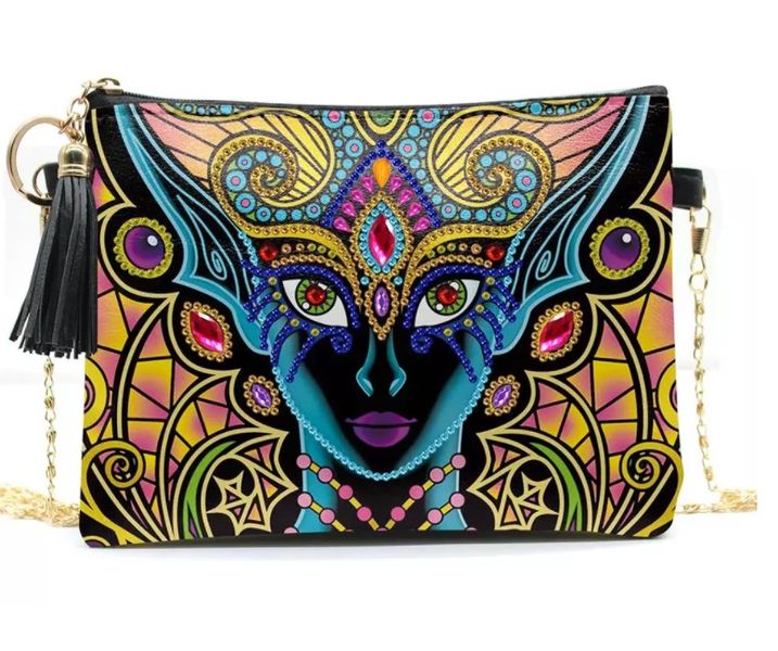 Cross over Bag Diamond Art