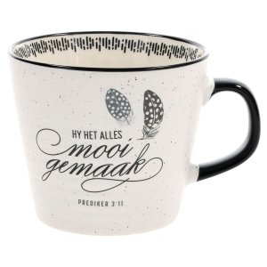 Mug - Hy Het Alles Mooi Gemaak