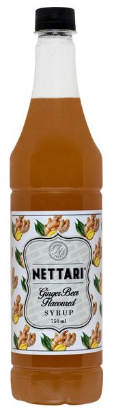Nettari Ginger Beer Flavoured Syrup 750ml
