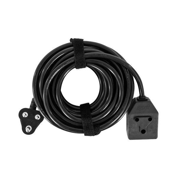 2.5mm Heavy Duty Extension Cord 10M - Black